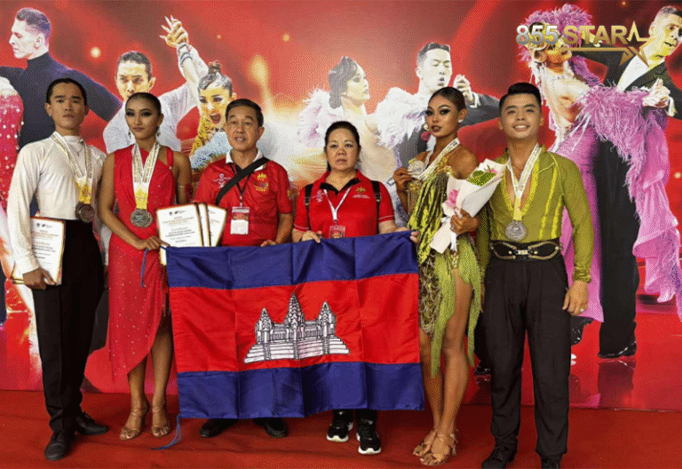 អត្តពលិករាំកម្ពុជាដណ្តើមបានមេដាយ ៥គ្រឿង ការប្រកួតអន្តរជាតិនៅវៀតណាម