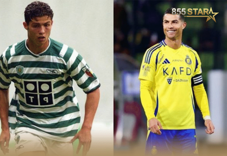 ប្រាក់ខែរបស់ Ronaldo កើនឡើងជាង 1ម៉ឺន2ពាន់ ដងក្នុងរយៈពេល 23 ឆ្នាំ