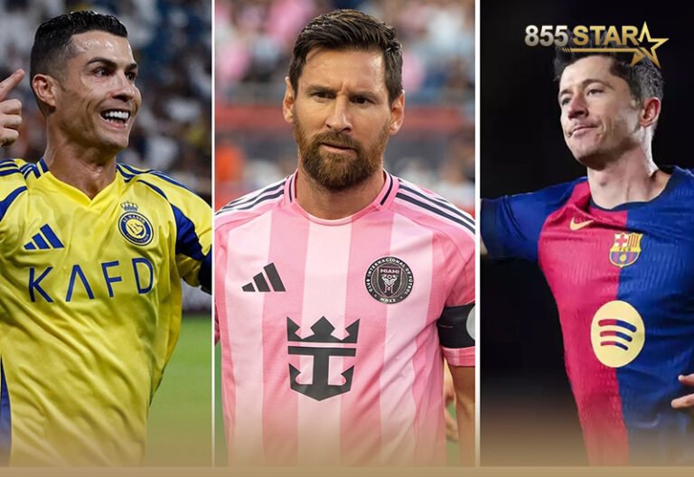 Messi និង Ronaldo ក្នុងចំណោម​កីឡាករទាំង​ ១០ រកគ្រាប់ច្រើនជាងគេ ដោយមិនរាប់ការស៊ុតបាល់ពិន័យ ១១ម៉ែត្រ