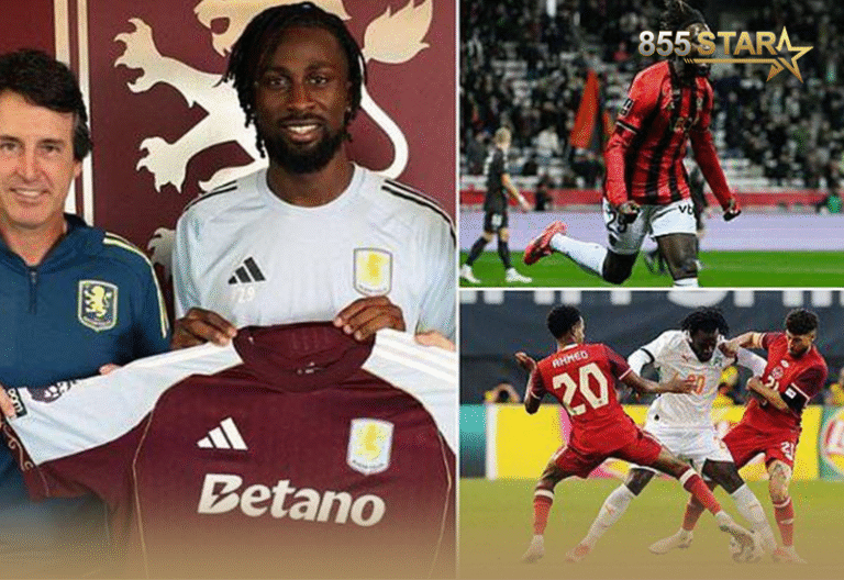 Aston Villa ចុះហត្ថលេខាទិញខ្សែប្រយុទ្ធ Guessand ពីក្លឹប Niceនៅបារាំង