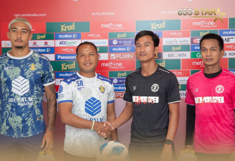 គ្រូបង្វឹកណាហ្គា និងគ្រូបង្វឹក អាយ អេស អាយ ប្ដេជ្ញាដណ្ដើម ៣ពិន្ទុរៀងខ្លួន