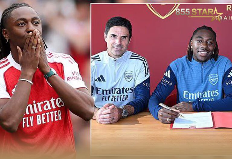 Arsenal បង្ហាញខ្សែប្រយុទ្ធអង់គ្លេស Ezeជាផ្លូវការមុនពេលលុតក្រុម Leed 5-0