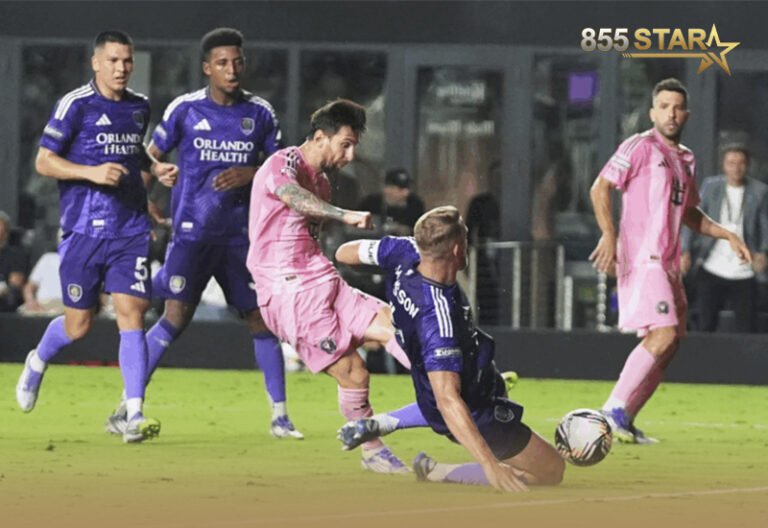 Messi ព្រឹកមិញស៊ុត ២ គ្រាប់ដ៏​អស្ចារ្យ ជួយឱ្យ Miami ឡើងវគ្គផ្តាច់ព្រ័ត្រពាន League Cup