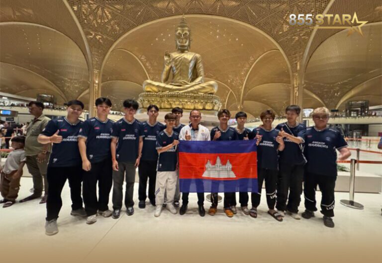 ម្ចាស់​ជើង​ឯក​ឆ្នាំ​ចាស់ ​កម្ពុជា ចេញ​ទៅ​ប្រកួត​​កីឡា​អេឡិចត្រូនិកអាស៊ាន-ចិន លើក​ទី២