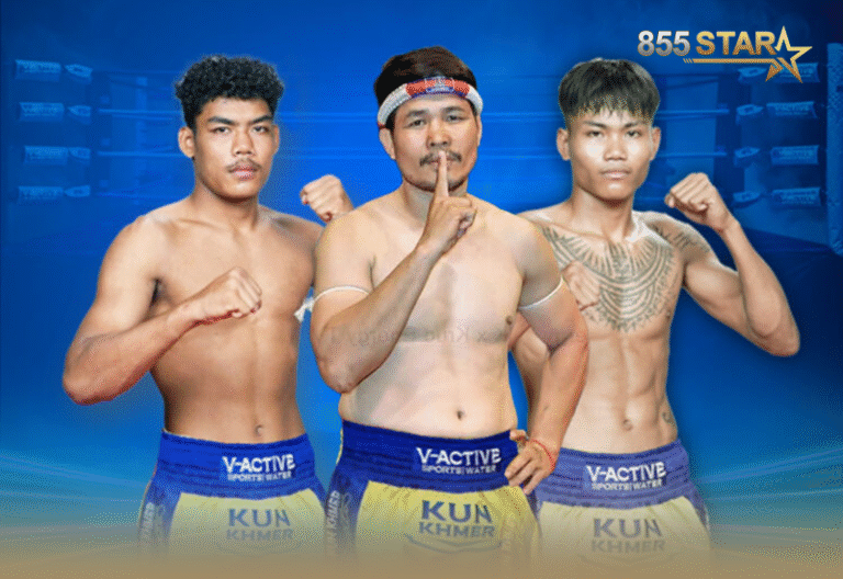 ឡុង សុវណ្ណឌឿន ដឹកដៃមិត្តរួមជាតិ ២ នាក់ ទៅប្រកួតកម្មវិធី V-ACTIVE KUN KHMER TO CHINA នៅ ចិន