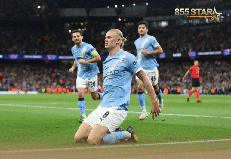 Guardiolaថា Haaland អាចបំបែកកំណត់ត្រាស៊ុតបញ្ចូលទីរបស់ Ronaldo ក្នុងក្របខ័ណ្ឌ Champions League
