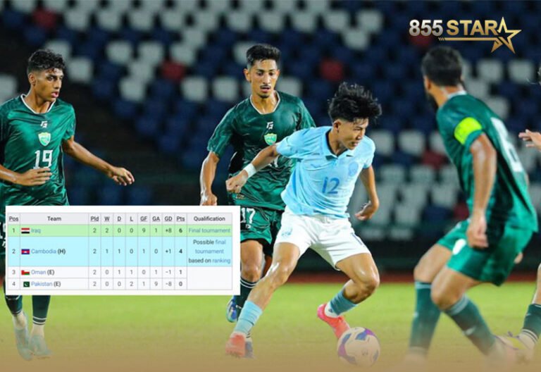 U23 កម្ពុជា ឈ្នះប៉ាគីស្ថានពិតមែន តែបើធៀបក្រុមលេខ២ ល្អ គឺនៅឆ្ងាយ