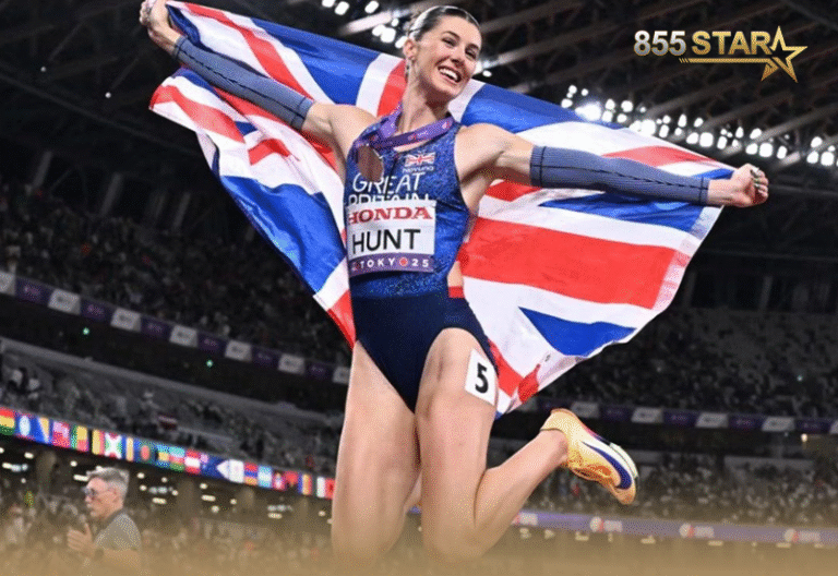 មូលហេតុអ្វីខ្លះដែលនាំឱ្យអត្តពលិកាAmy Huntចាត់ទុកខ្លួនឯងជាទេពធីតាលើវិថីរត់ប្រណាំង?