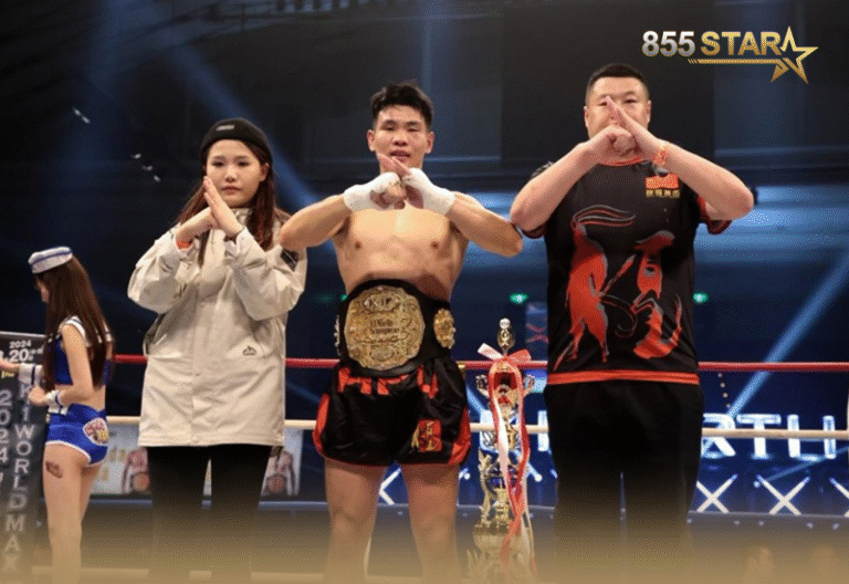 កំពូលអ្នកប្រដាល់ចិន Ouyang Feng កំពុង​គ្រប់​គ្រង​ខ្សែក្រវាត់ K-1 ទម្ងន់ ៧០ គ.ក ៣ ឆ្នាំហើយ