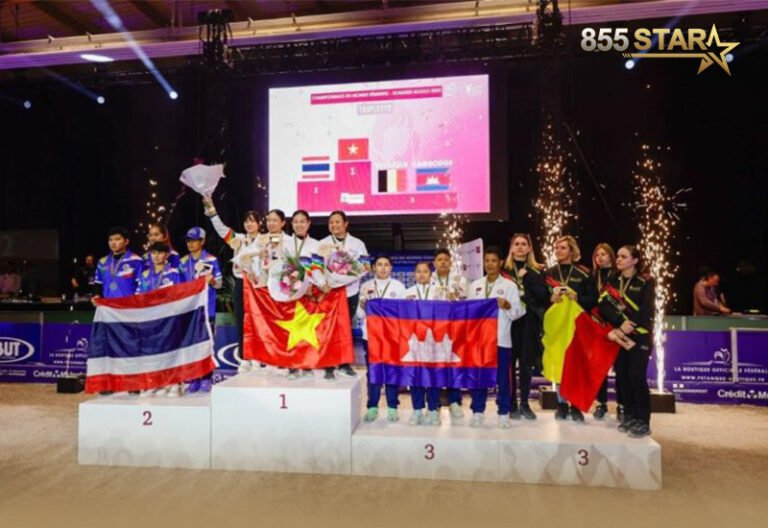 កម្ពុជា បាន​មេដាយ​សំរិទ្ធប៉េតង់ពិភព​លោក ខណៈប្រទេស​អាស៊ាន ៣ ​ឈ្នះ​មេដាយ​មាស