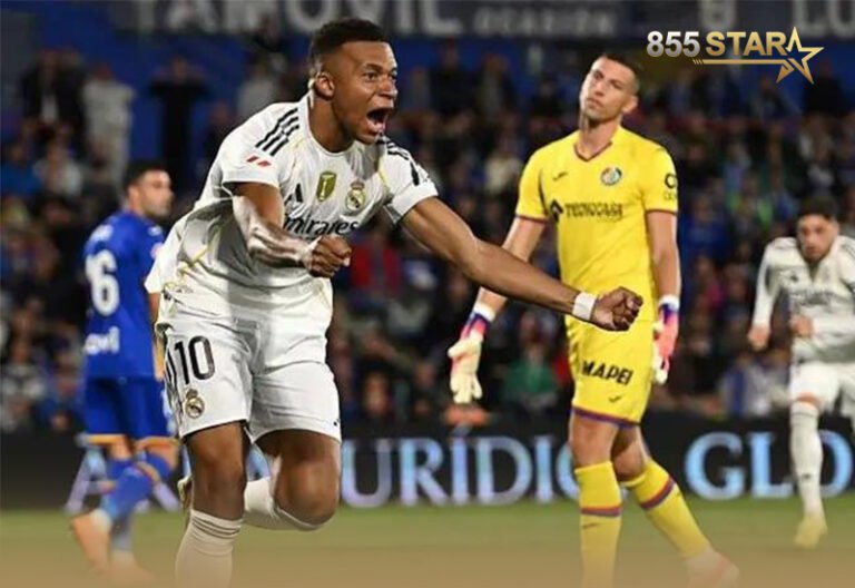 Real យកឈ្នះ Getafe ដែលនៅសល់សមាជិក ៩នាក់ នៅចំពោះមុខការតវ៉ាកាន់តែខ្លាំងឡើង