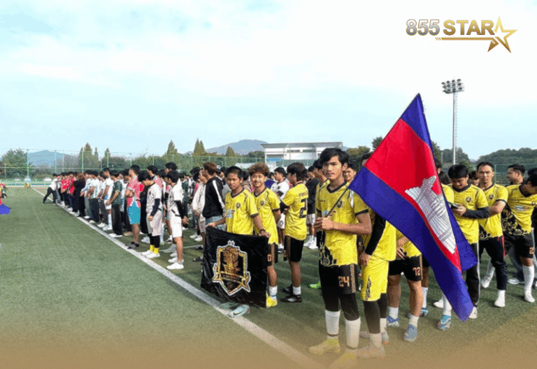 ពលករ និងនិស្សិតខ្មែរនៅកូរ៉េជាង៤០០នាក់ ប្រកួតបាល់ទាត់មិត្តភាព ដើម្បីអបអរកិច្ចព្រមព្រៀងសន្តិភាពកម្ពុជា-ថៃ