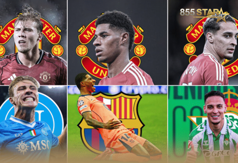 កីឡាករ ៦ នាក់ កំពុងលេចធ្លោរខ្លាំងក្នុងវិថីបាល់ទាត់ ក្រោយដើរចេញពី Man United