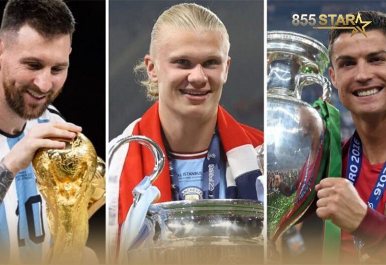 Haaland និយាយថាគាត់នៅឆ្ងាយពុំអាចប្រៀបធៀបជាមួយ Messi និង Ronaldoបានទេ