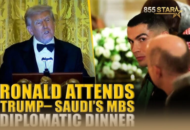 Ronaldo បង្ហាញវត្តមានចូលរួមកិច្ចប្រជុំរវាងលោក Trump និងព្រះអង្គម្ចាស់អារ៉ាប៊ីសាអូឌីតនៅសេតវិមាន