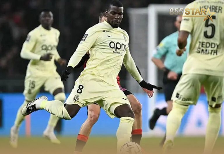 Pogba បង្ហាញខ្លួនលើទីលានវិញ ក្រោយអវត្តមានជាង ២ឆ្នាំ ស្របពេល Monaco ចាញ់ Rennes ស្ពឹកមុខ