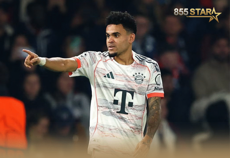 ខ្សែបម្រើស្លាបDiaz របស់ Bayern  ជាប់បម្រាមបីប្រកួតបន្ទាប់ពីបានកាតក្រហមក្នុងពេលឈ្នះលើ PSG