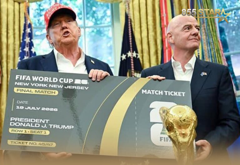 ប្រធានាធិបតី ត្រាំ រំពឹងថា នឹងទទួលបានពាន FIFA Peace Prize ក្នុងពិធីចាប់ឆ្នោត World Cup 2026 ស្អែកនេះ