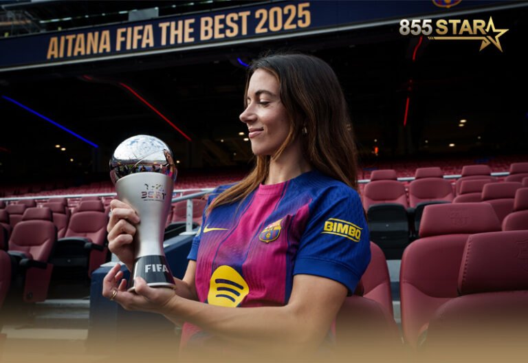 ខ្សែបម្រើ Bonmati របស់ក្លឹប Barcelona បានជាប់ជាកីឡាការិនីឆ្នើមបីឆ្នាំជាប់គ្នា