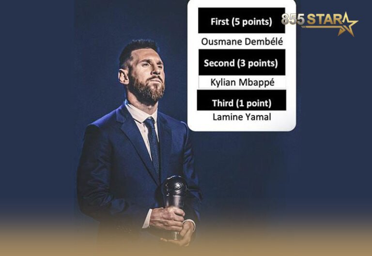 សូម្បី Messi ក៏បោះឆ្នោតគាំទ្រ Dembele ដើម្បីឈ្នះពាន The Best FIFA 2025 ដែរ