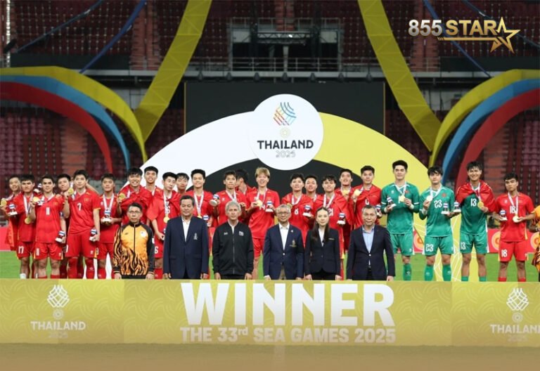 ថៃ សាងប្រវត្តិសាស្ត្របាល់ទាត់អន់បំផុតនៅស៊ីហ្គេម ដោយរបូតមេដាយមាសគ្រប់វិញ្ញាសា