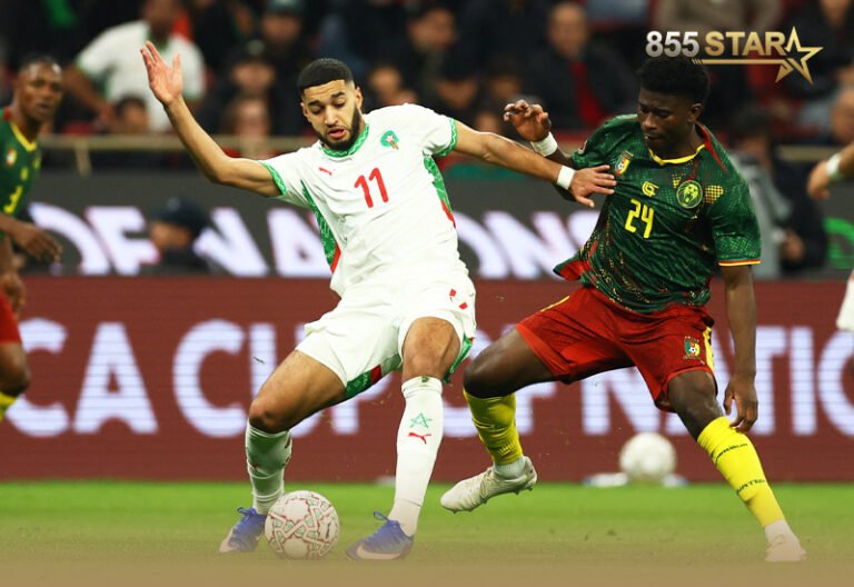 ម្ចាស់ផ្ទះ​ម៉ារ៉ុក បានកក់កន្លែងនៅវគ្គ​ពាក់កណ្ដាល​ផ្តាច់ព្រ័ត្រ នៃ​ពានរង្វាន់ Africa Cup of Nations  ឆ្នាំ 2025 ក្រោយផ្តួលកាមេរូន 2-0