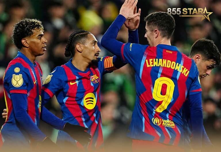 ក្រុមការពារជើងឯក Barcelona ឡើងទៅវគ្គ ៨ក្រុម Copa del Rey ក្រោយទម្លាក់ Santander