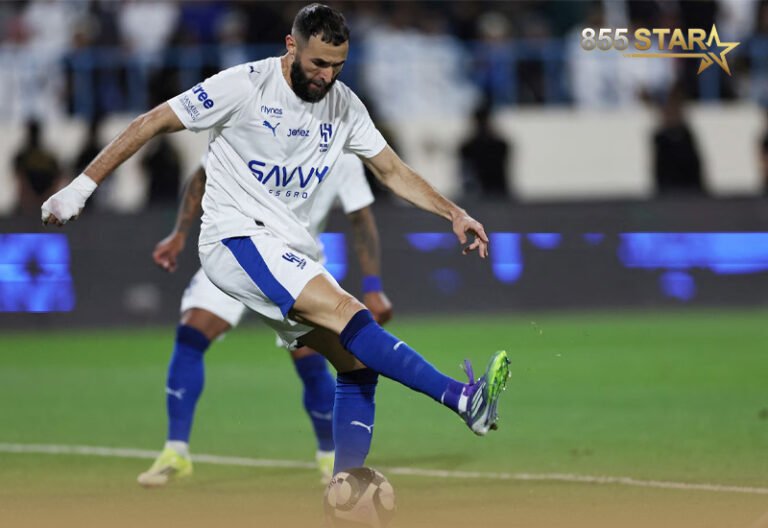 Karim Benzema រកបានបីគ្រាប់ភ្លាមពេលបង្ហាញខ្លួនលើកដំបូងឱ្យAl-Hilal